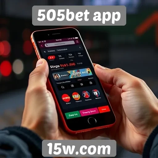 Análise da usabilidade do aplicativo 505bet